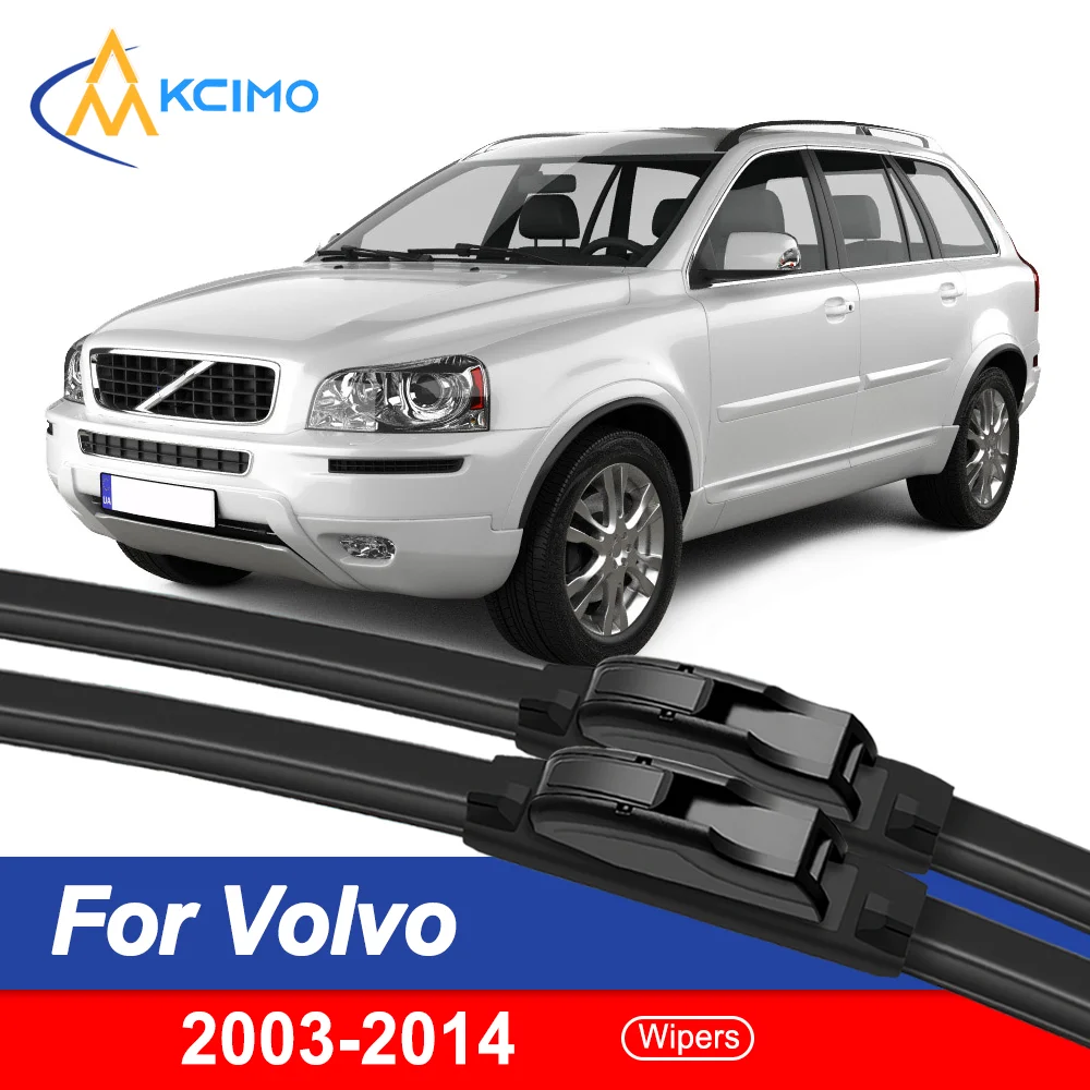 

Всепогодные щетки стеклоочистителя, 2 шт., для Volvo XC90 2003-2014, простая установка, защита от царапин, сверхмощные дворники для лобового стекла