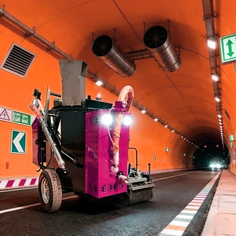 Asphalt Grouting Machine Cement Pavement Cracking Machine Hand Push Small Road Grouting Machine
