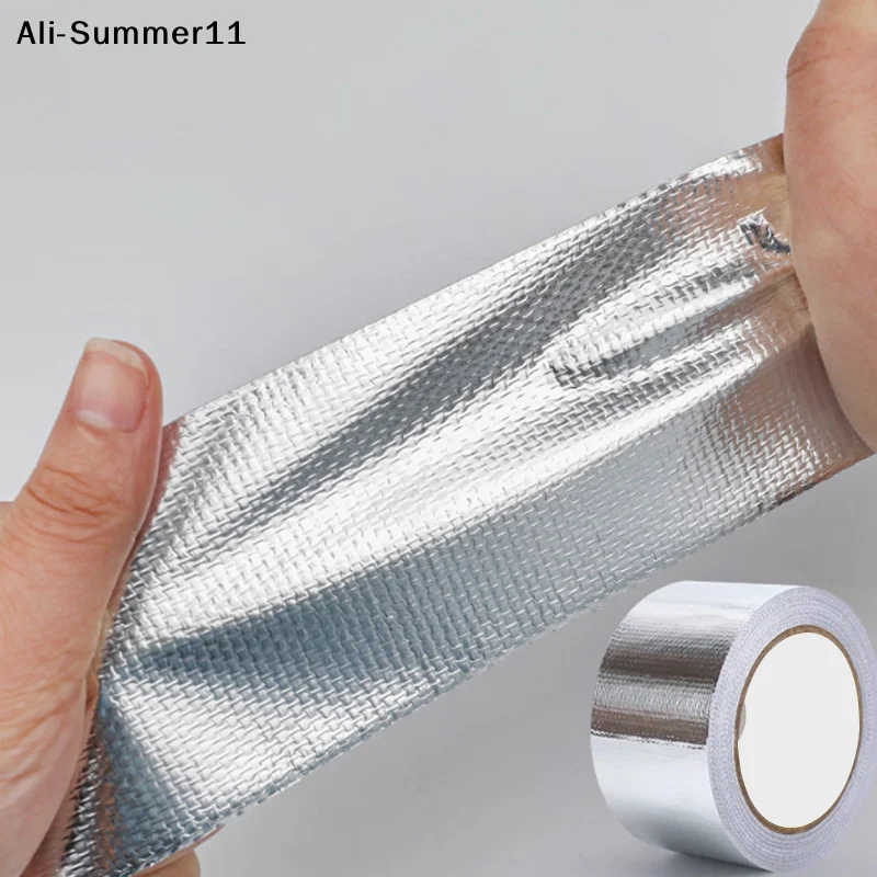 【Gt1】1 Roll 2025 Exhaust Heat Pipe Insulation Tape 10m*3cm Tape Manifold Downpipe High Temperature Bandage Tape Adhesive Tape