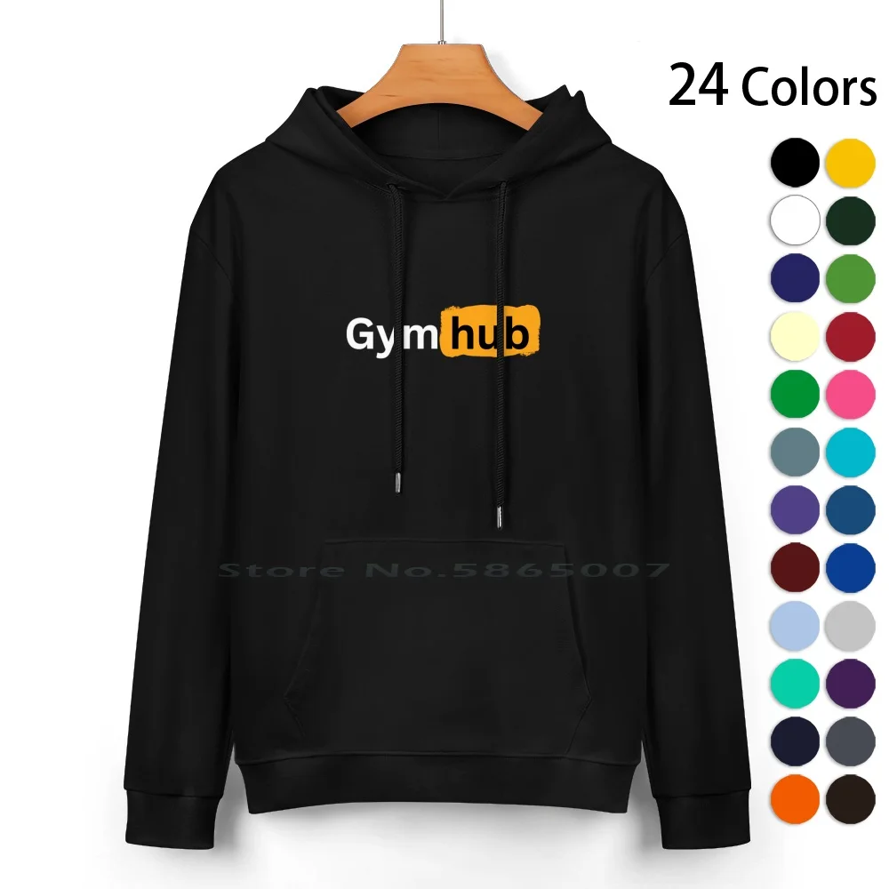 Gymhub Pure Cotton Hoodie Sweater 24 Colors Gains Hub Gainshub Xxx Sex Gym Life Workout 2023 Gym Pla Pushday Workout Push Day