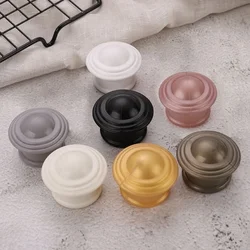 Curtain rod seal thickened Roman rod plug decorative head head plastic art head cover head curtain accessories home decor