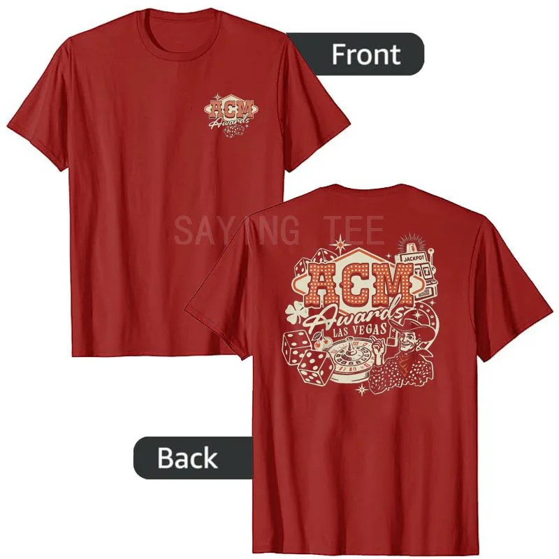 ACM Awards Las Vegas T-Shirt Y2k Reise-Trip nach Las Vegas Grafikkleidung für Glücksspiel-Liebhaber Personalisierte Streetwear-Bekleidung Top – Detail 8