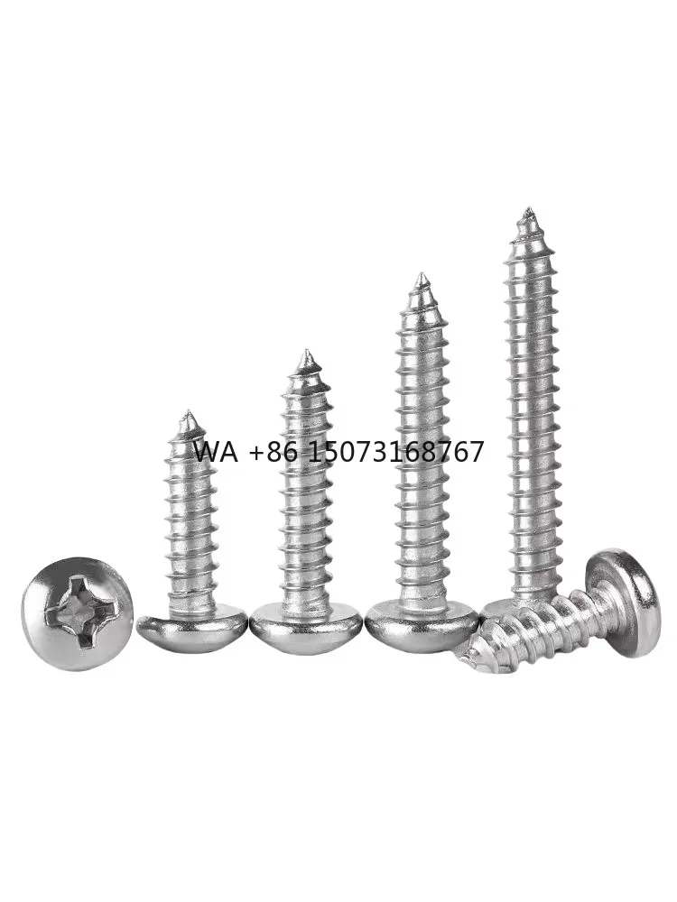304 Stainless Steel Pan Head Self Tapping Screws