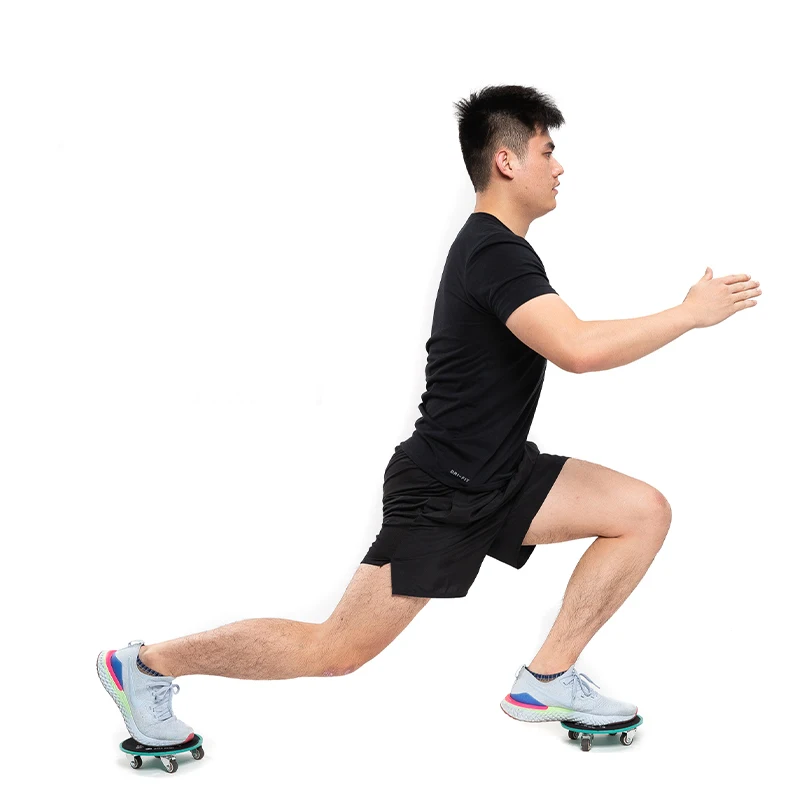 Abdominal Muscle Disc Fitness Four Wheel Roller Sliding Equipment Plate Household Training New Style Fitness Sport Equipments