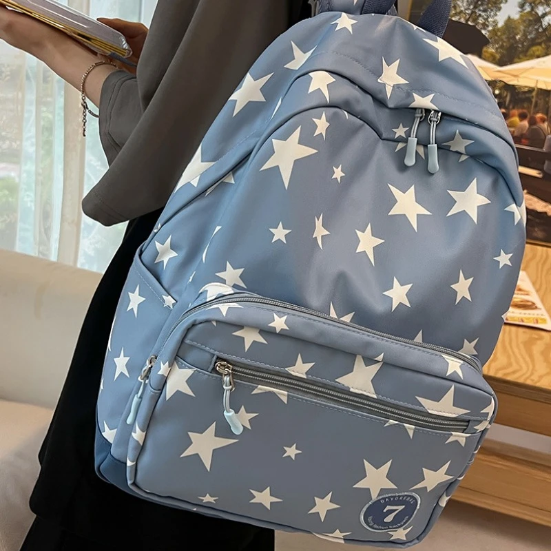 

Star Schoolbag for Girls Primary School Student Grades 3 To 6 Ultra-light and Large-capacit Kawaii Backpack