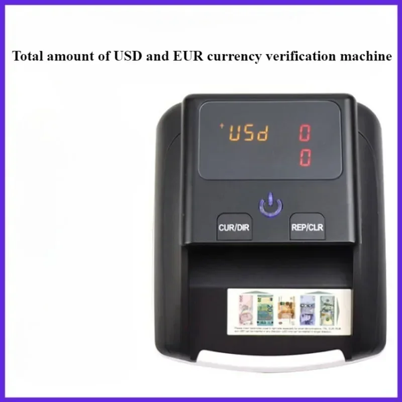 AL-130 Small Portable US Dollar Euro Banknote Detector for Authenticity Verification