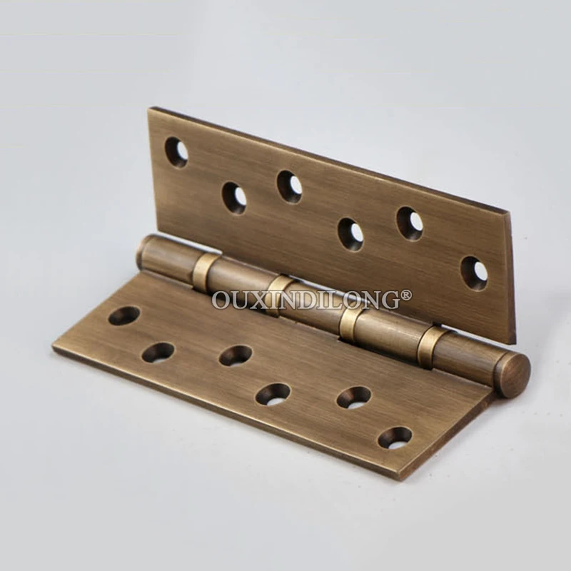 Brand New 3PCS 6inches Solid Brass Heavy Door Hinges Thicken Ball Bearing Gate Door Hinges