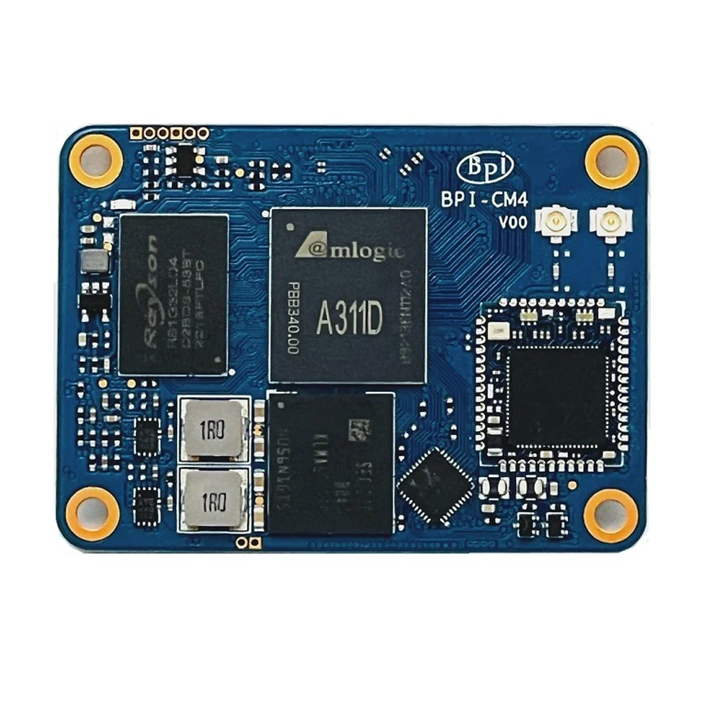 NEW development board Banana Pi BPI-CM4 with Amlogic A311D design support Camera and MIPI-CSI interface ,H-D-M-I output