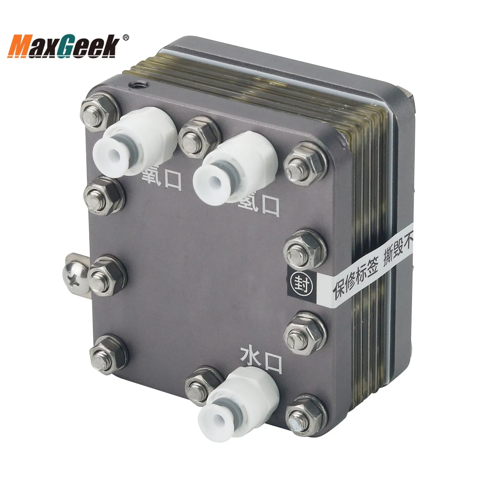 Maxgeek 26A-200ML Hydrogen PEM Electrolyzer for Hydrogen Inhalers and Hydrogen Rich Water Generators