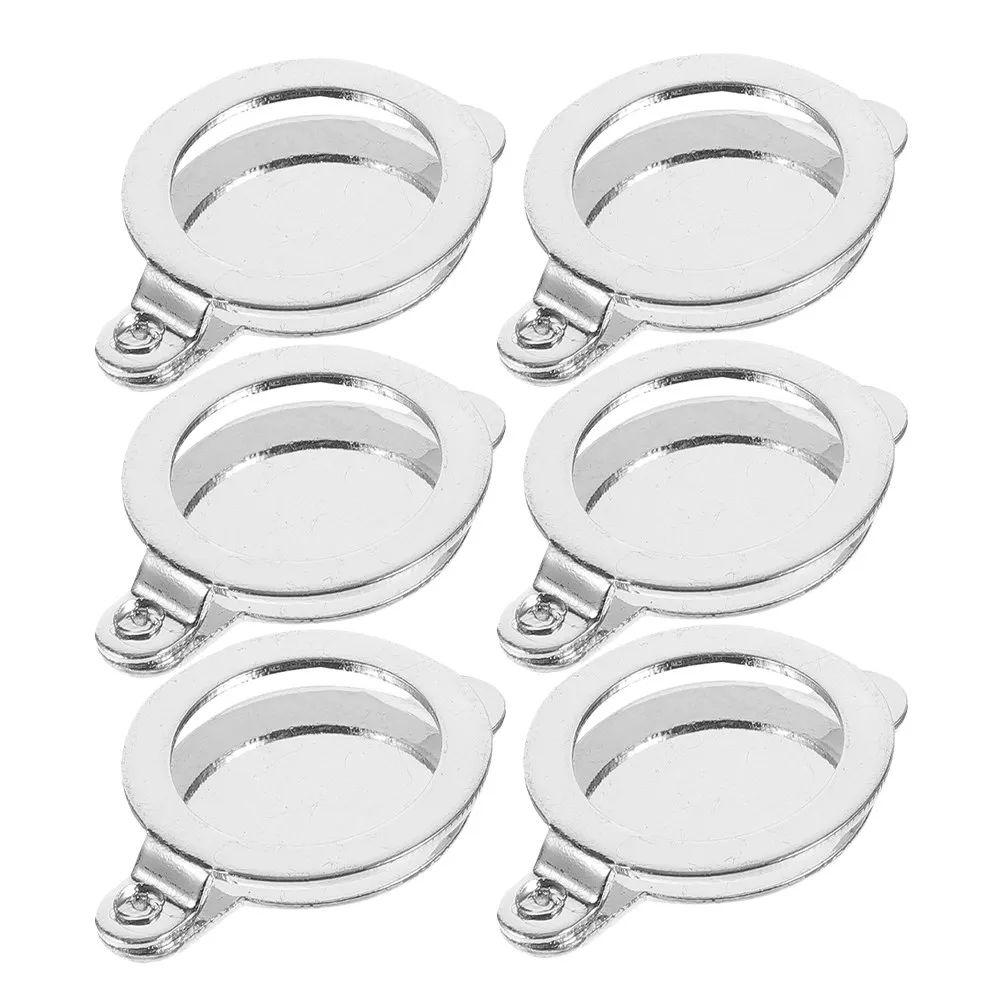 

6Pcs Solid Copper Peephole Cover Privacy Protection for Home Door Viewer Security Device Water Resistant Door Eye Cover