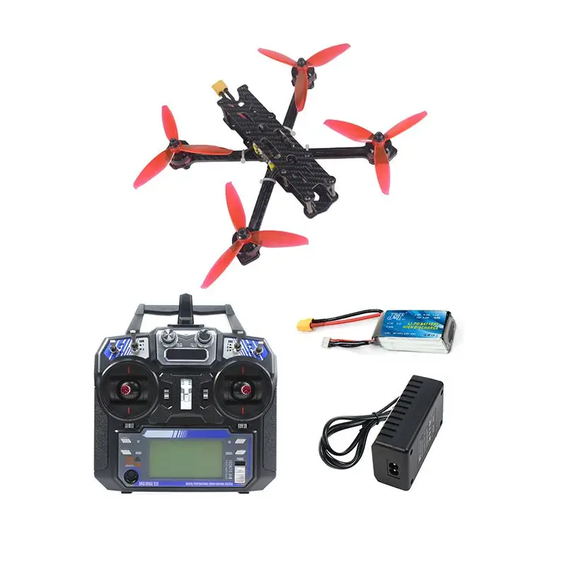 DIY F220  5inch 3-4S RC FPV Racing Drone Built-in OSD Betaflight with BLHeli-S 30A 4in1 ESC 2300KV Brushless Motor 2.1mm FPV Cam