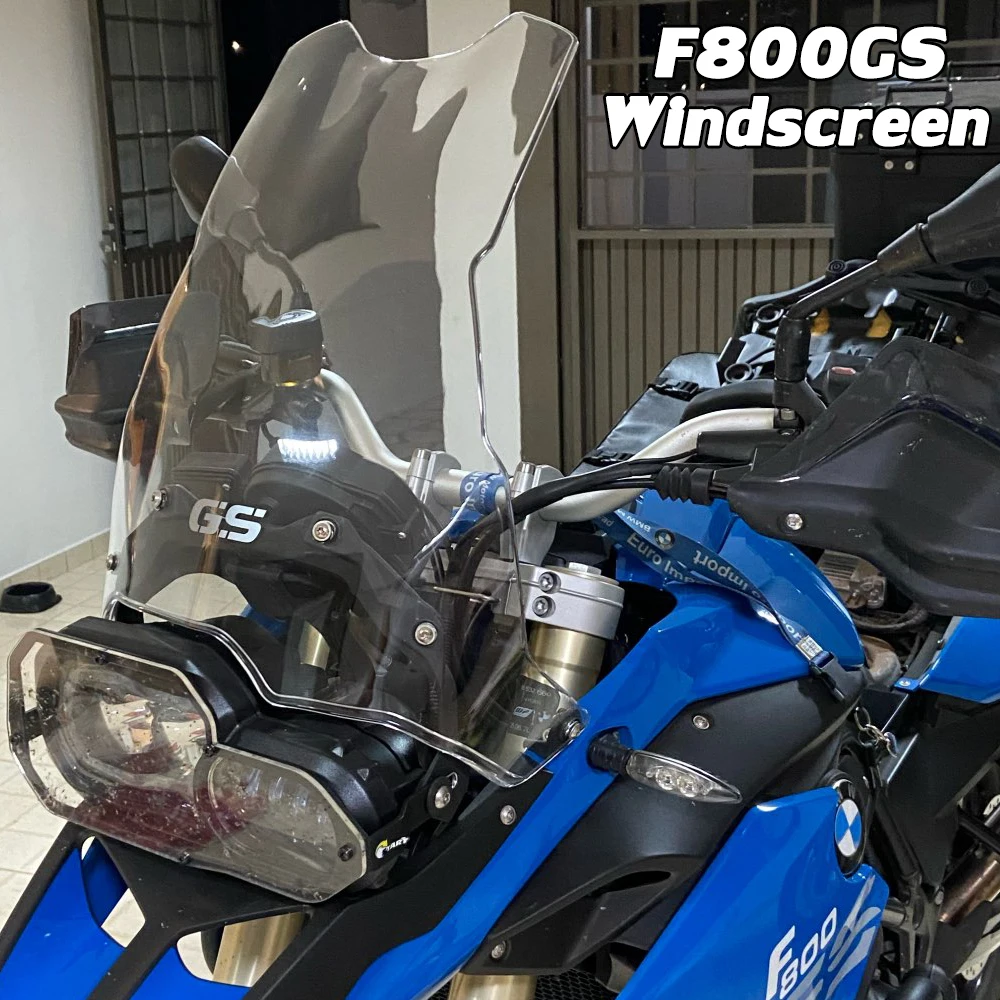 

F800GS Windscreen Windshield Wind Deflector For BMW F 800GS 700GS F800 F700 F 800 GS 2008-2016 2017 2018 F700GS Accessories Moto