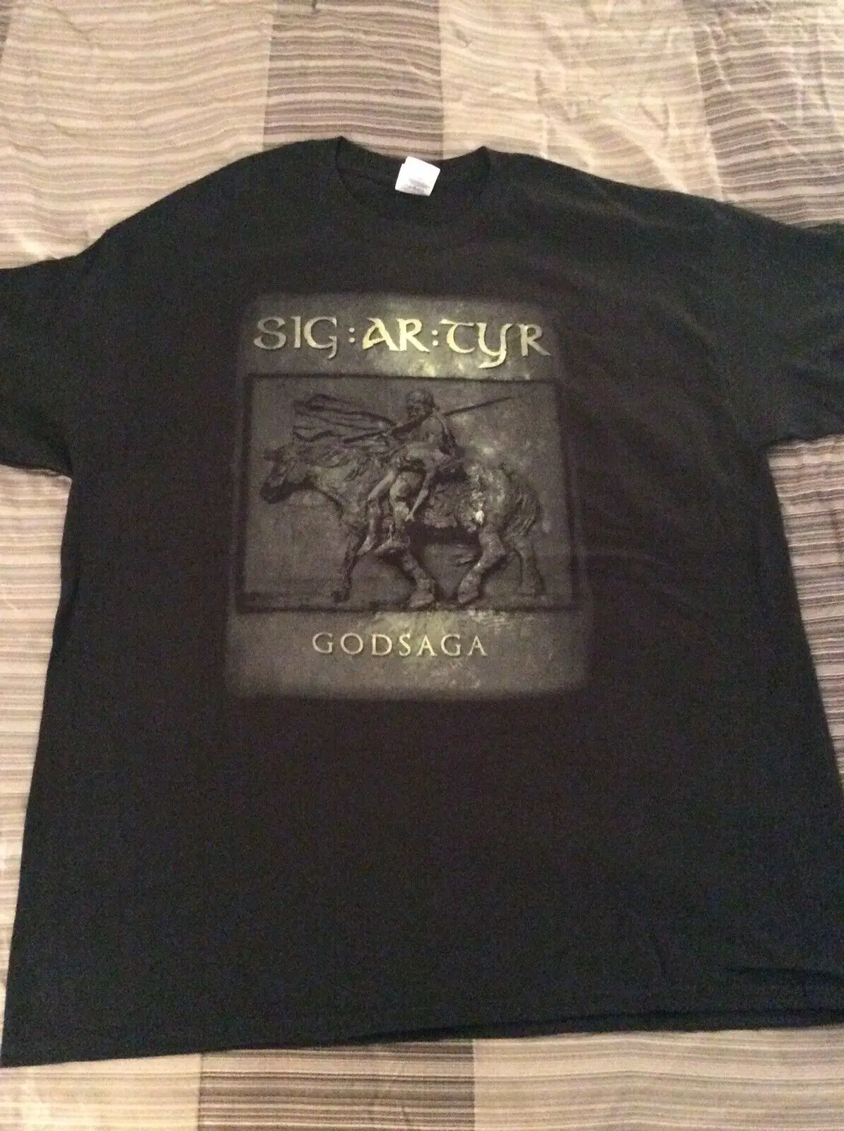 SIG:AR:TYR Godsaga Shirt XL, Windir, Dawn, Necros Christos,The Chasm,Inquisition