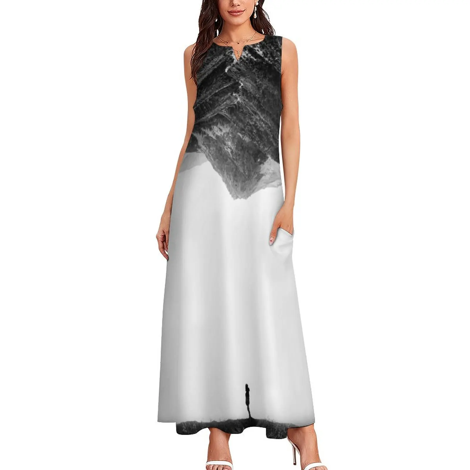 Lost in isolation Long Dress Summer skirt luxury woman party dress Female dress chic and elegant evening