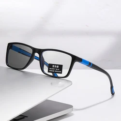 Ultralight Photochromic Bifocal Reading Glasses for Women Men Vintage TR90 Sports Near&far Sight Eyeglasses Diopter +1.0+1.5+4.0