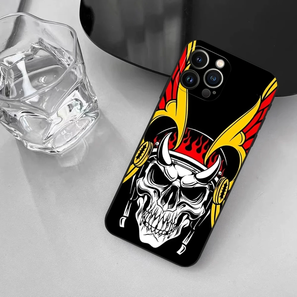 Hells Angels Phone Case for iphone 13 11 15ProMax 14 12 16Pro Xs Max Mini Xr X 7 8 Plus Shell Coque