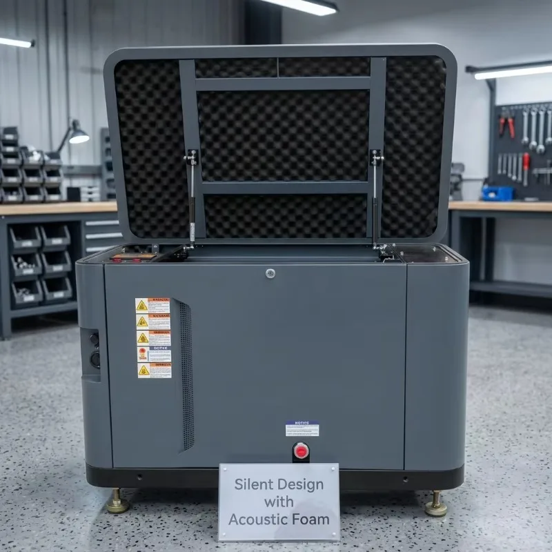 9kW Silent Inverter Generator Factory Price KULLER KL-10000i 8000W Rated Power Station Remote Control OEM Supplier
