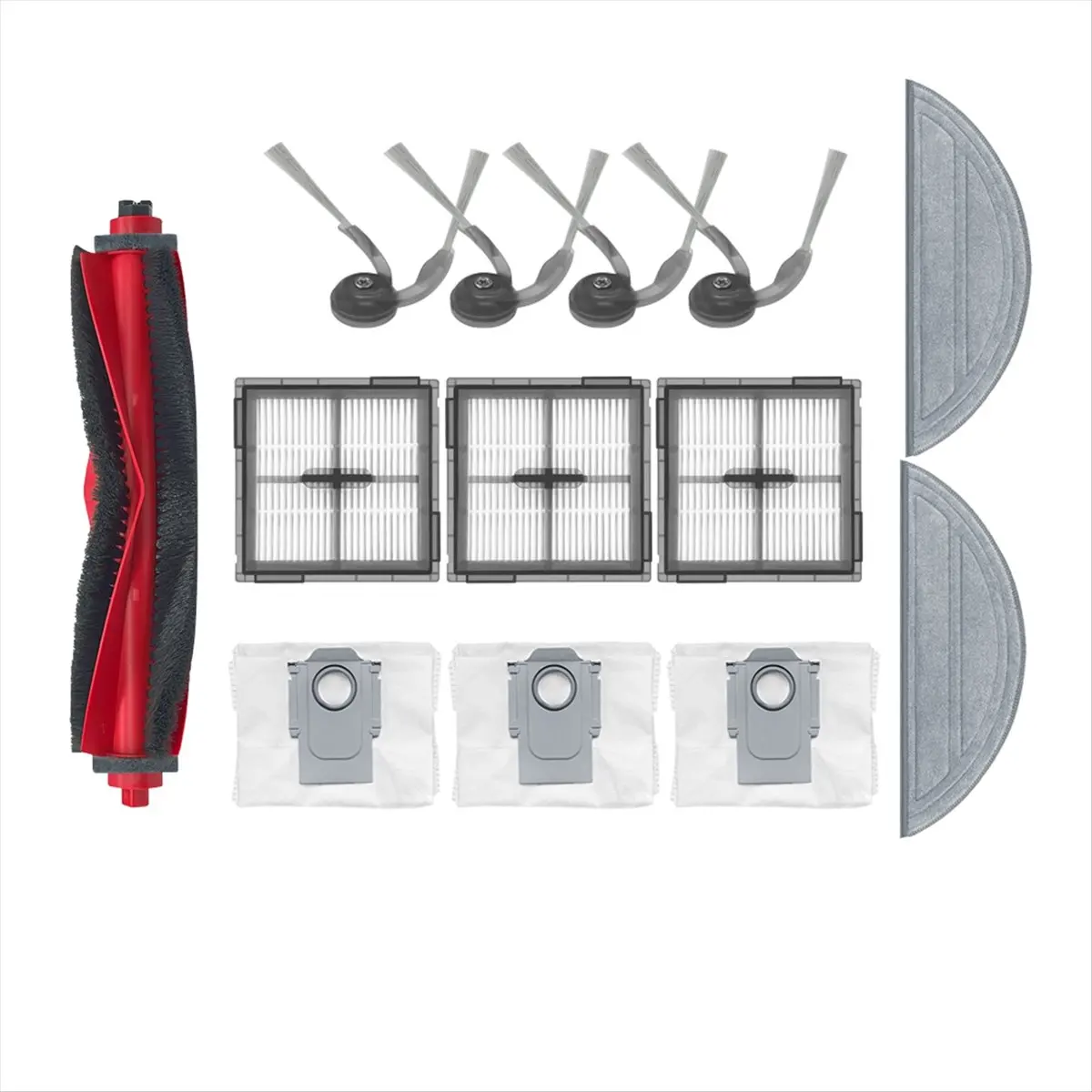 (A25M) Main Brush Side Brush Dust Bag Mop Cloth Accessories for Roborock Q10 Series S5/S5+/X5+/PF/PF+/VF/VF+Vacuum Cleaner
