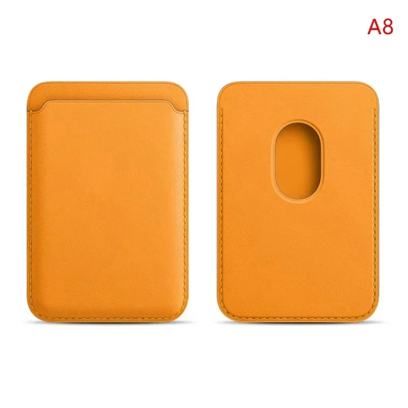 Voor Magsafe Accessoires Magnetische Portemonnee Houder Lederen Case Voor iPhone 13 12 14 15 16 17 Pro Max Kaarthouder telefoon Portemonnee Cover - afbeelding 1