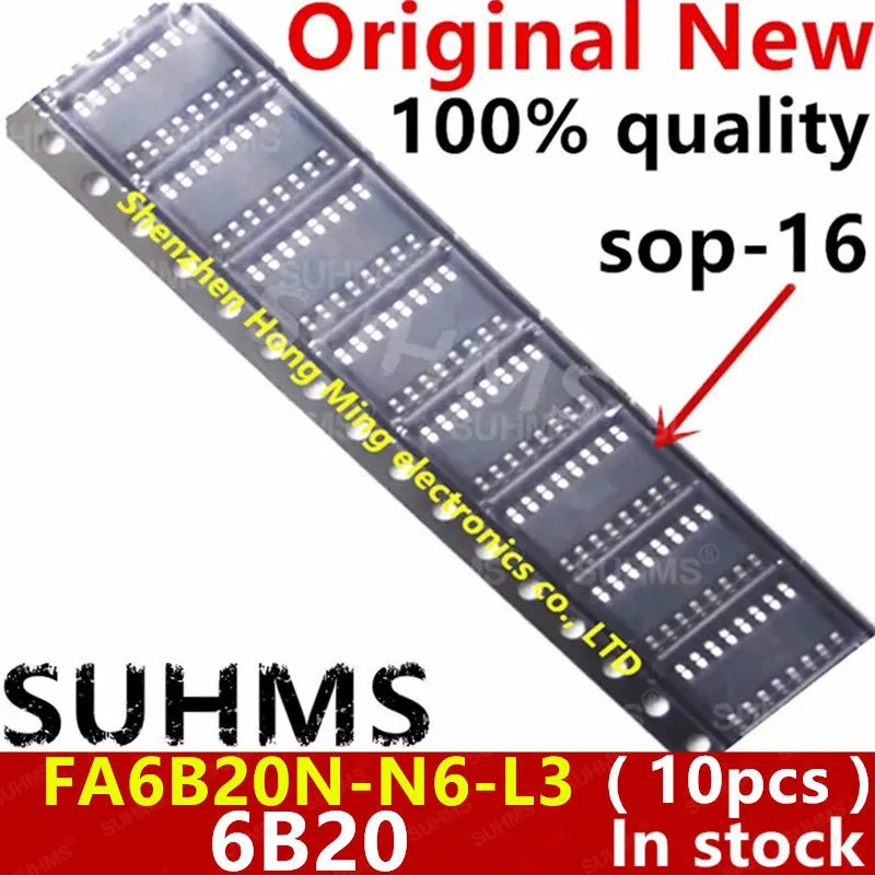 (10piece) 100% New FA6B20N-N6-L3 FA6B20N FA6B20 6B20 sop-16 Chipset