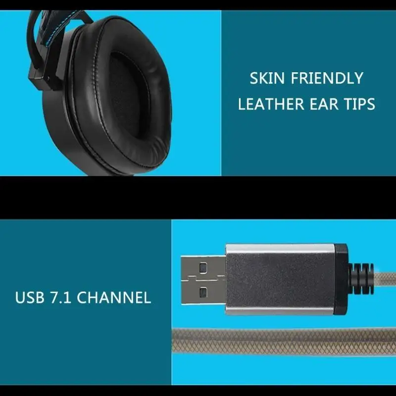 R53C Ergonomic Gaming Headphones with Surround Sound & Comfortable Fit for Gamers