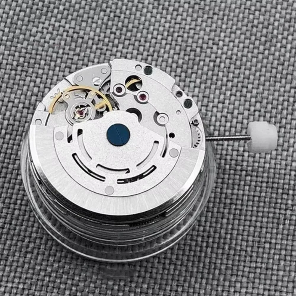 

White Movement 2813 Watch Movement 3 Pin Design 3 Hands Watch Movement Replacement Single Calendar Automatic Mechanism