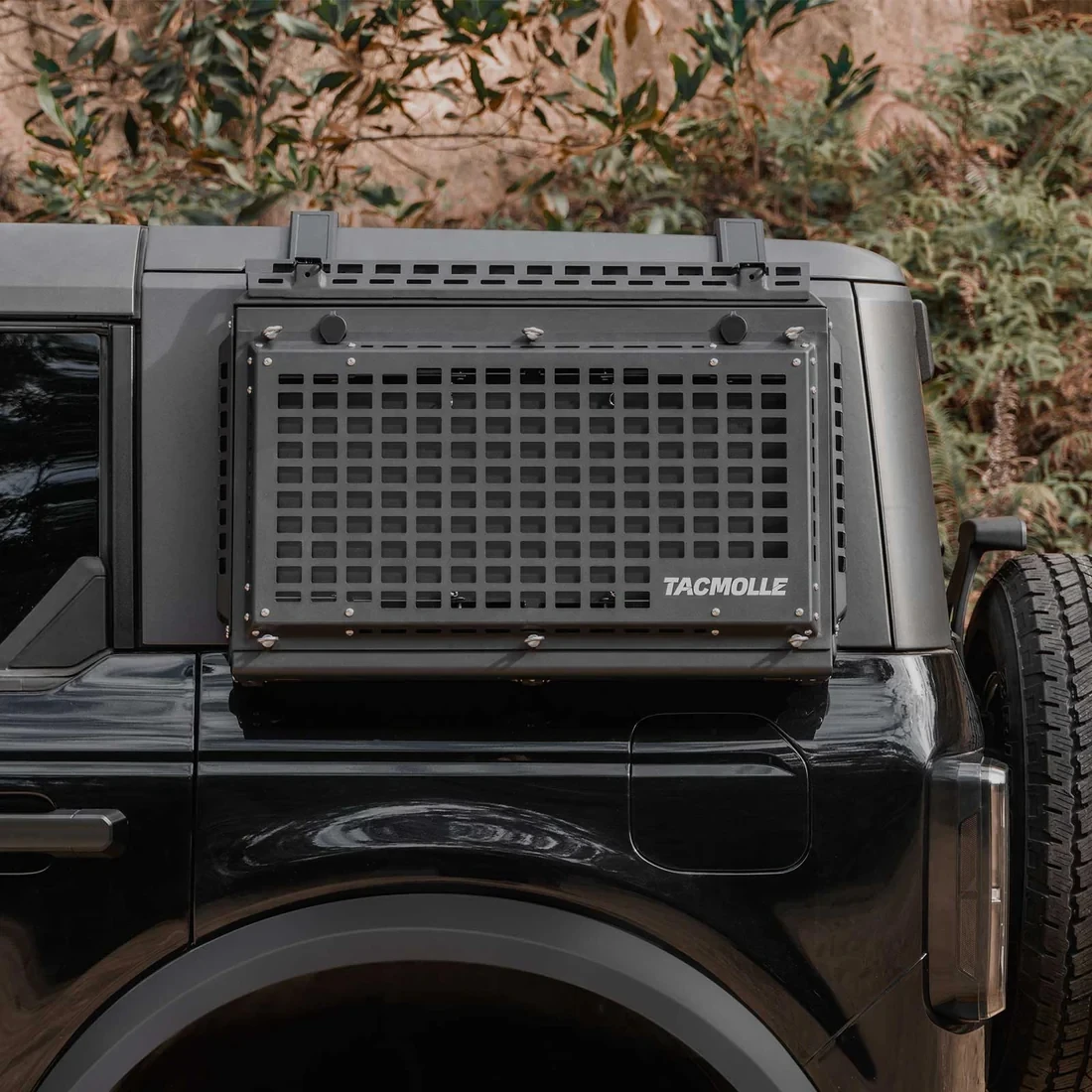 Left/Right SIde Rear Side Storage Box With Concealed Table For Bronco 2021-2024 Exterior Accessories