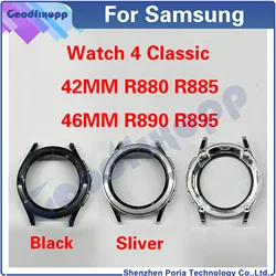 For Samsung Watch 4 Classic 42MM SM-R880 SM-R885 R880 / 46MM SM-R890 SM-R895 R890 Middle Frame LCD Support Mid Faceplate Bezel