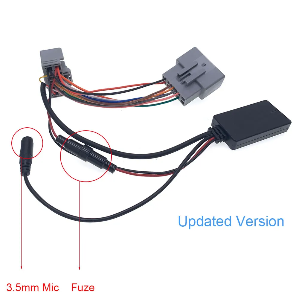 14 Pin Car Radio Stereo Bluetooth Module AUX-IN Audio Adapter Cable For Volvo C30 S40 V40 V50 S60 S70 C70 V70 XC70 S80 XC90