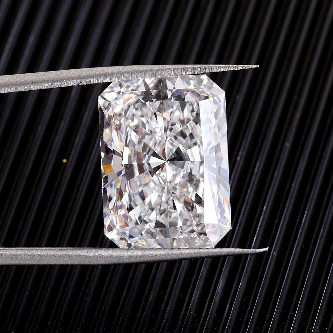 Provence CVD lab grown diamond 1-3ct D/E/F VS1 Radiant cut Diamond  Loose Stone With IGI Certificate wholesale factory