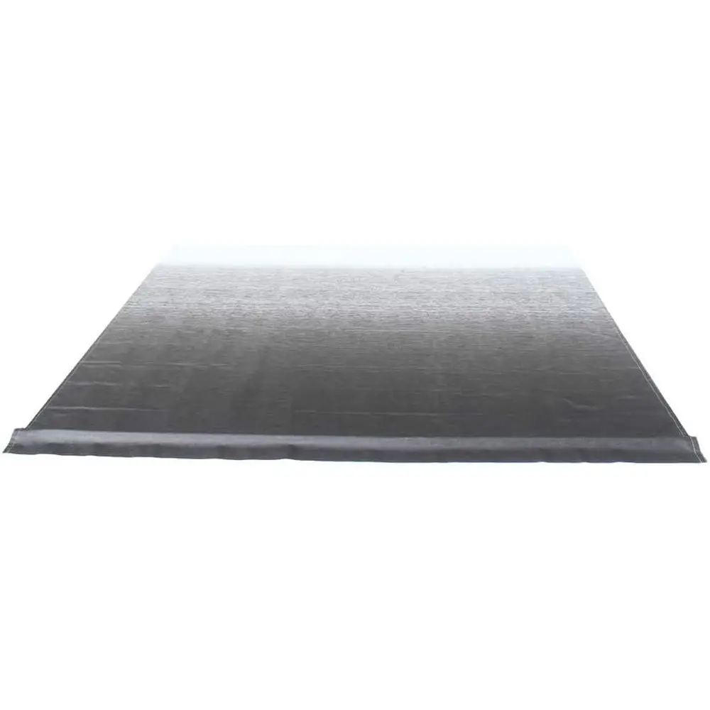 

13' Wide x 8' Long Vinyl RV Awning Fabric Replacement | UV-Resistant, Sun Shade for Campers & Travel Trailers | Black
