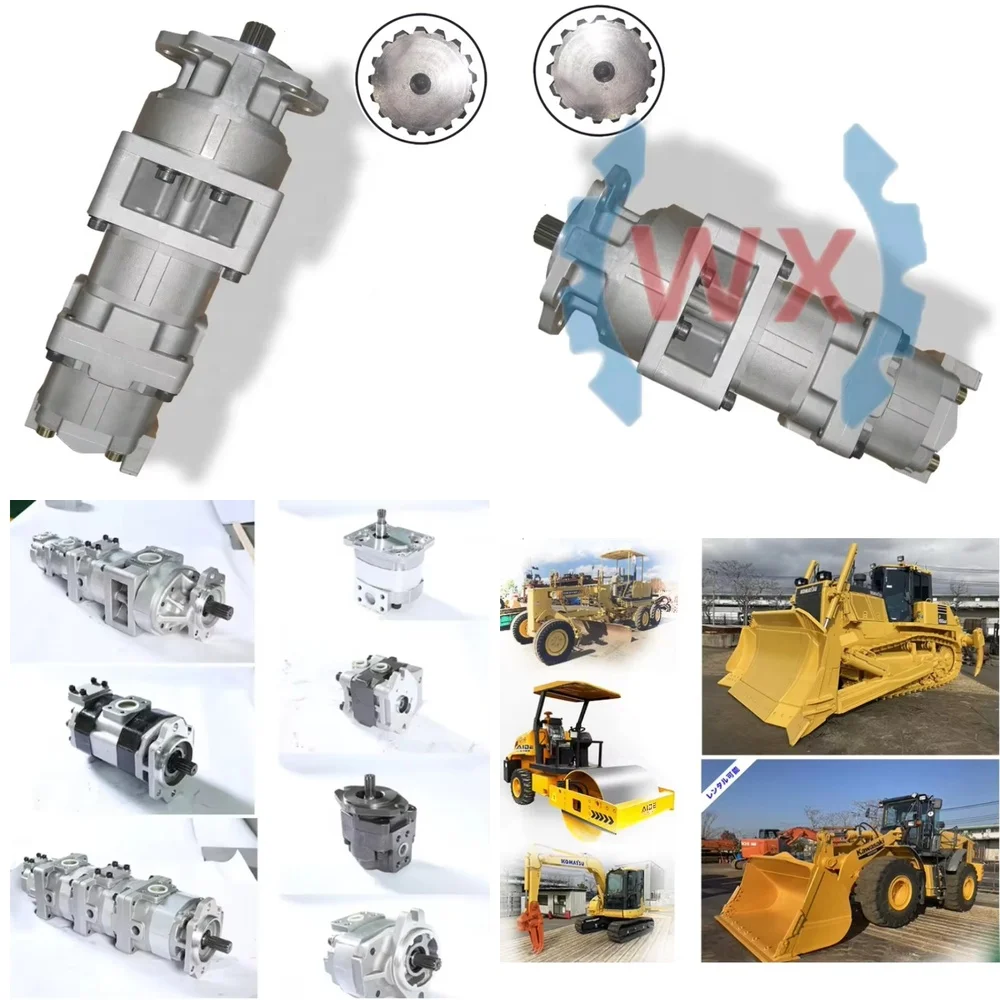 

TengFeiHydraulic Gear Pump for WA6001- D375A3 Wheel Loader Transmission Pump for 7055846000 7055846000 OEM Replacement