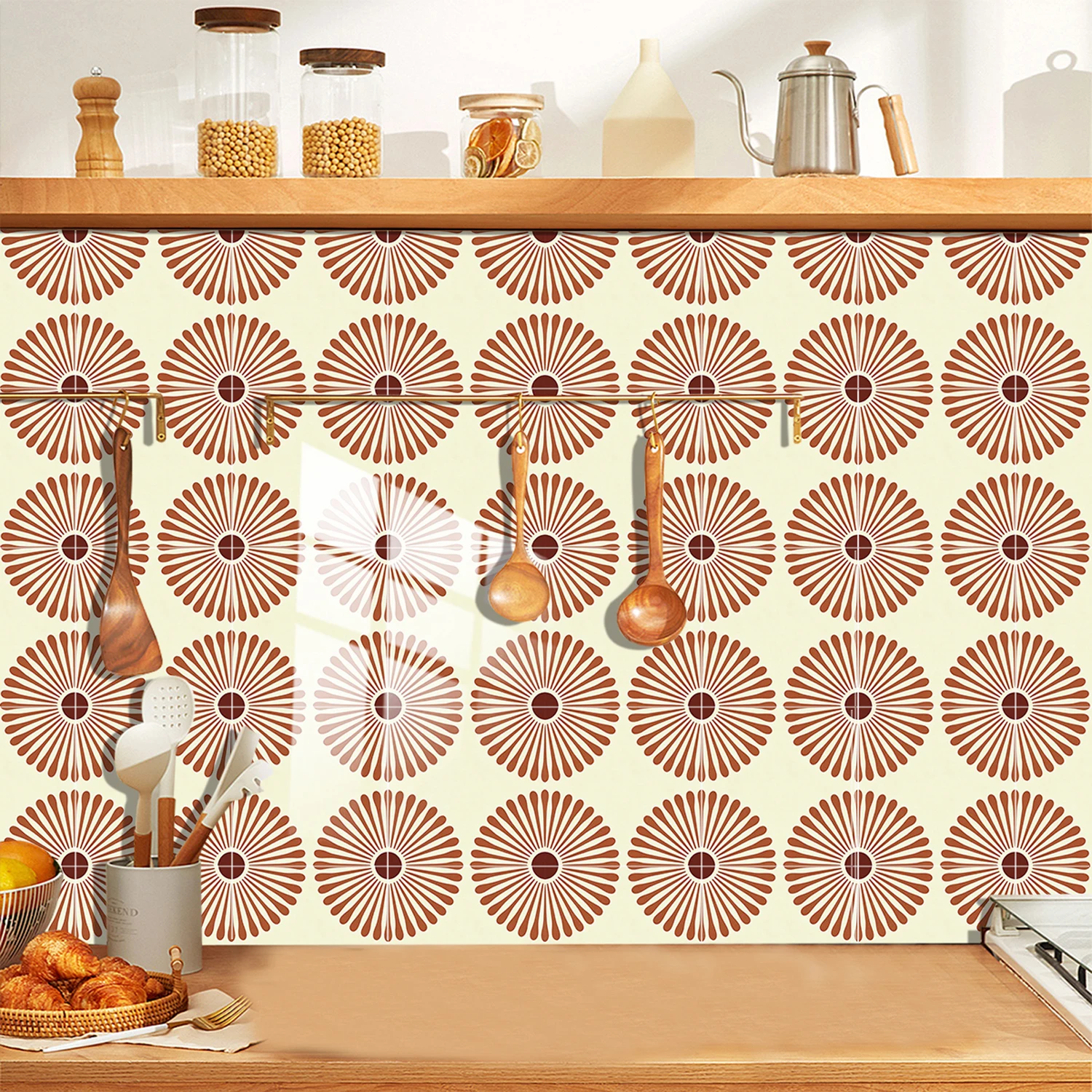 10pcs Japanese Chrysanthemum S - Home Bathroom Floor Tiles review and price