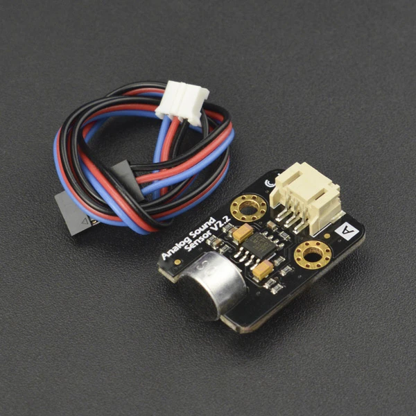 Gravity: Analog sound sensor module Sound detection for Arduino data cable