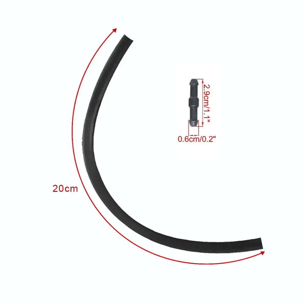 Auto Washer Repair Parts Car Windshield Washer Hose Kit Car Wiper Rubber Tube Fix Clip Car Accessories for VW T5 Transporter