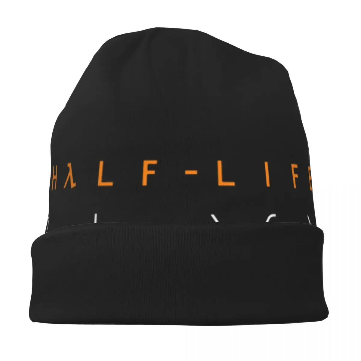 Half Life Alyx Logo Cap Video Game Goth Unisex Street Skullies Beanies Hats Spring Warm Head Wrap Bonnet