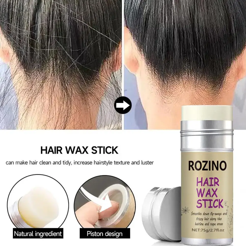 

Professional Hair Wax Stick For Wig Hair Wax Stick Gel Cream Non-Greasy Style Hair Wax Stick For Men Women Broken Hair Arti F2C6