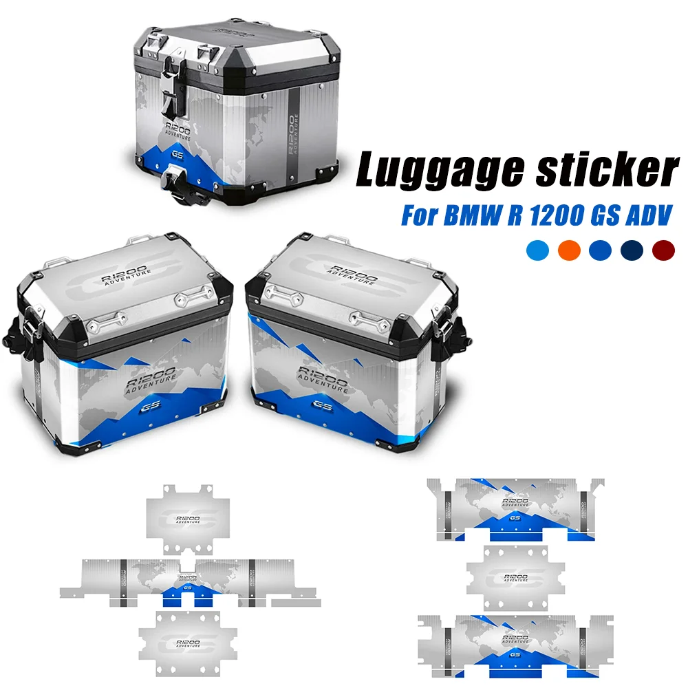 

Waterproof Protective Sticker Motorcycle Side Case Mat Motorcycle Trunk Set Decals For R 1200 GS ADV