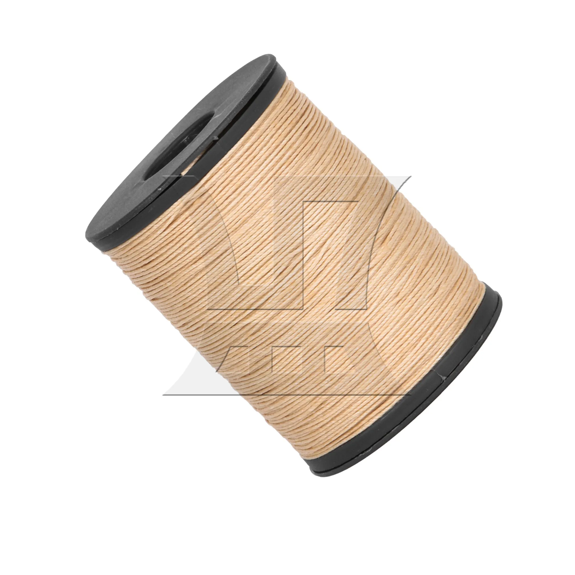 

CNBTR 0.55mm Dia Beige Flax Waxed Linen Cord Durable Sewing String for Craft DIY Jewelry Making Beading Weaving Handicraft Brace