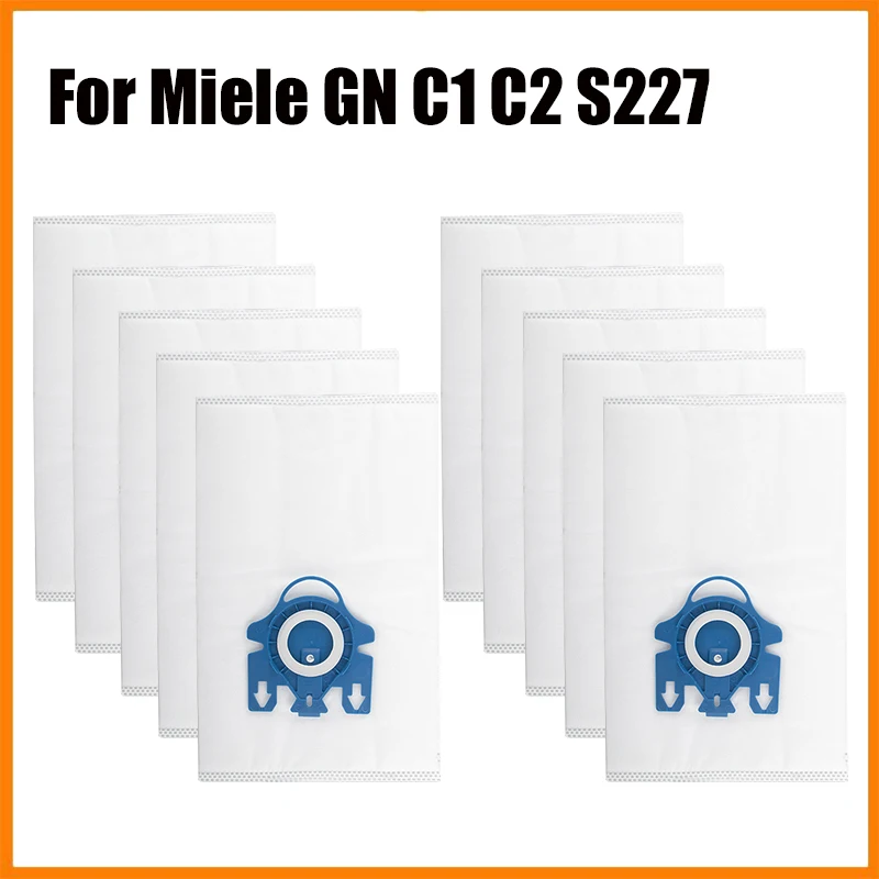 For Miele GN Miele Classic C1 Complete C1, C2, C3, S400i S600 S2 S5 S8 Series Vacuum Cleaner 3D Efficiency Dust Bags Trash bags