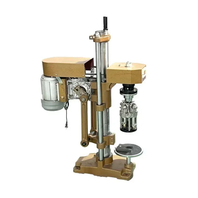 

Semi-automatic Capping 380V/220V/110V Aluminum Cap Sealing Machine Liquor Sealing Machine Aluminum Cap Locking Machine