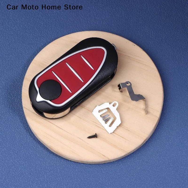 

【DM】3 Buttons Car Remote Key Shell Case Folding Flip Car Key Case Cover For ALFA MITO GIulietta FTO159 Auto Accessories