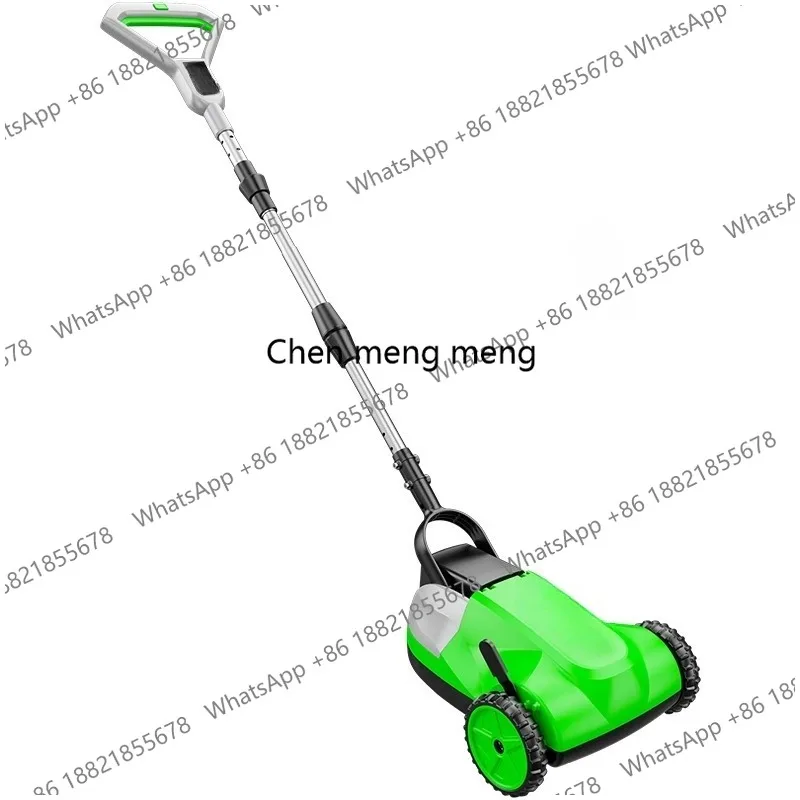 Lithium battery lawn mower small household rechargeable brushless hand push lawn mower gardening grass weeding machine