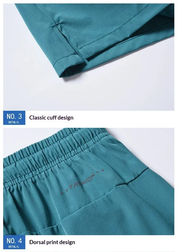 2026 Sommer Bestseller Sportshorts Laufshorts für Männer und Frauen mit Reißverschlusstasche Paarshorts Strandshorts – Detail 6