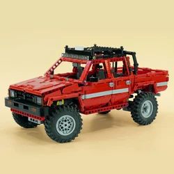 1279PCS city Engineering Series RC 4x4 Hilux Off-road vehicles DIY creative ideas Children Toy Birthday Gift technology Blocks