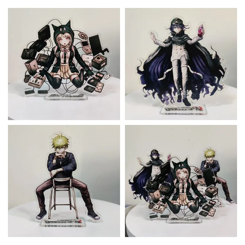 Popular Game Danganronpa V3: Killing Harmony Anime Character Acrylic Stands Model Double Sided Transparent Standing Sign Toys