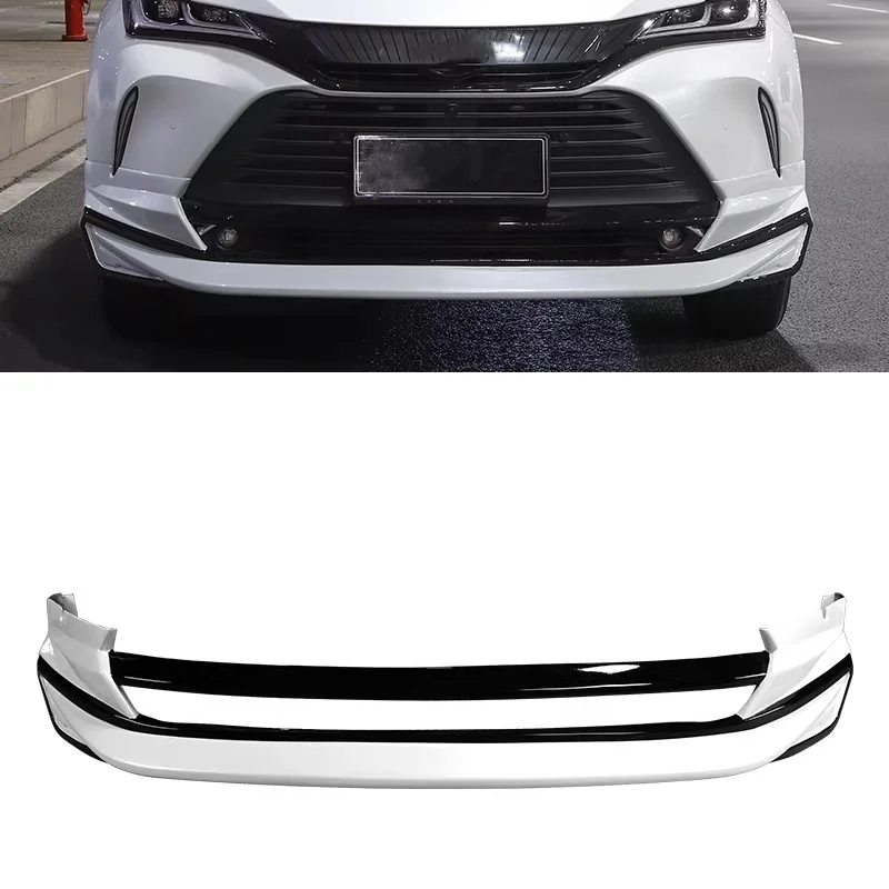 Body kit car surround for Toyota Harrier 2022 convert ABS front shovel side skirt rear lip