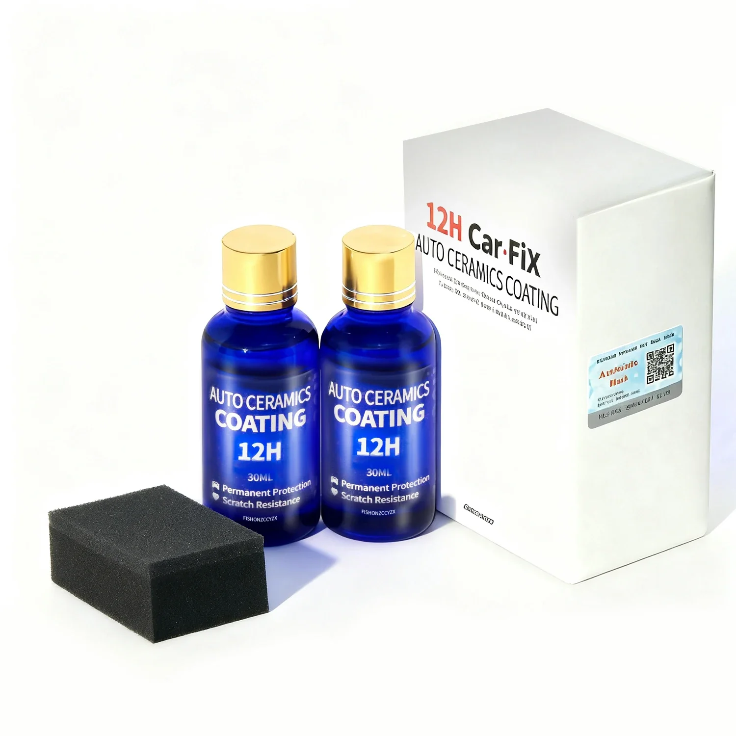 

2 шт., 12 часов, полировальный воск для автомобильного покрытия, защита от царапин, защита от краски, гарантия 5 лет, глянцевый удлиняющий рисунок, керамическое стекло