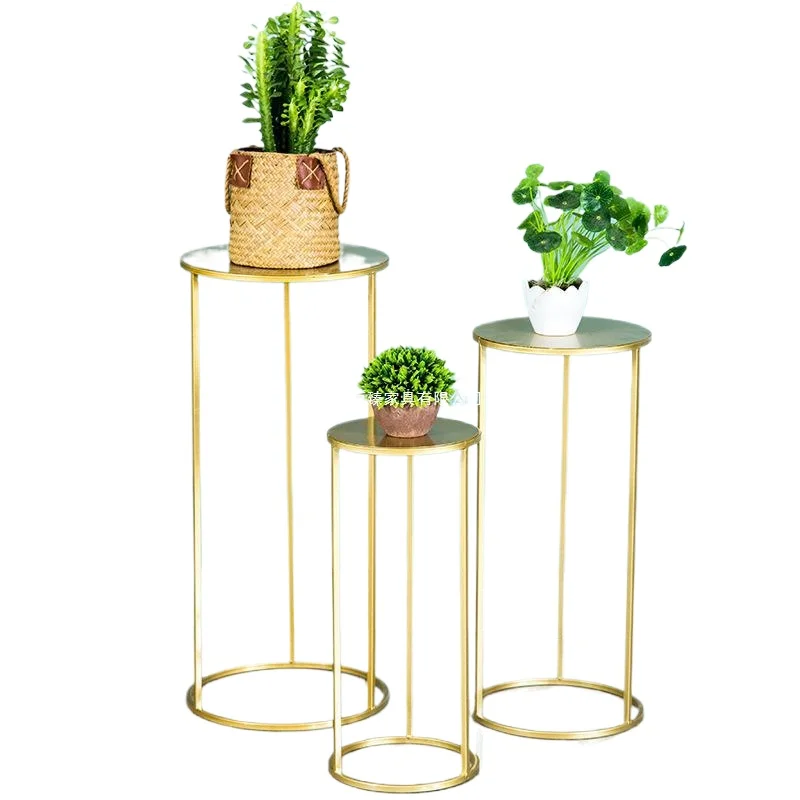 

Simple flower rack decorative dill flower pot living room succulent rack