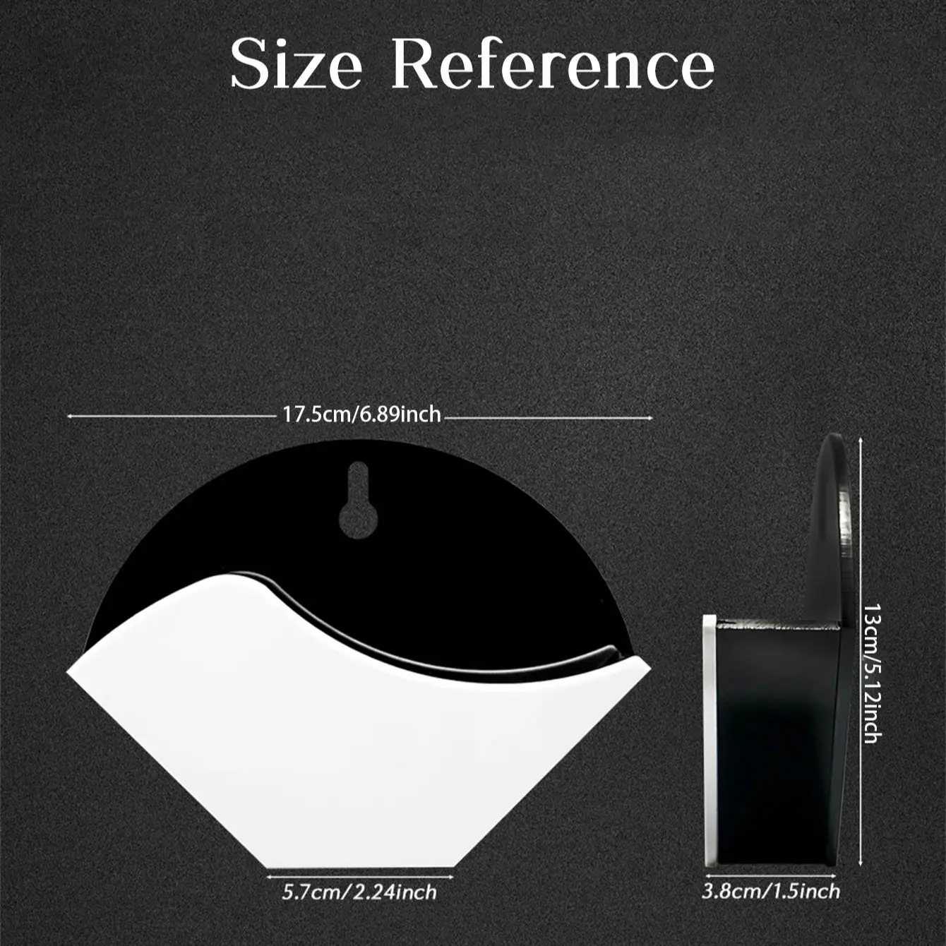 Acrylic Coffee Filter Holder Handmade Drip Paper Storage Holder Coffee Filter Paper Holder Paper Towel Napkin Storage Box